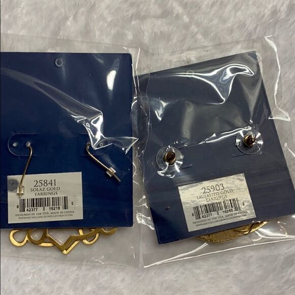 MICHELLE MCDOWELL EARRINGS - Gold - Picture 9 of 9